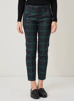 Pantalon slim elasticitate mărime normală verde FREEMAN T.PORTER femeie