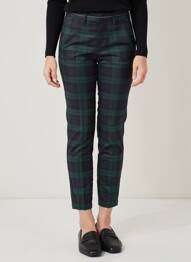 Pantalon slim elasticitate mărime normală verde FREEMAN T.PORTER femeie