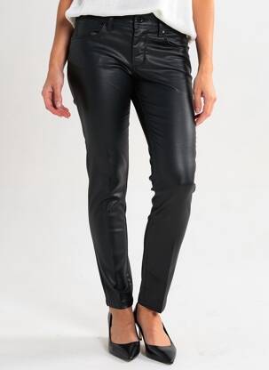 Pantalon slim elasticitate mărime normală negru SALSA femeie