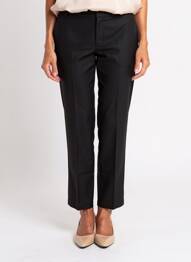 Pantalon chino mărime normală mărime normală negru CHATTAWAK femeie