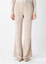 Pantalon evazat elasticitate mărime normală bej LEE COOPER femeie