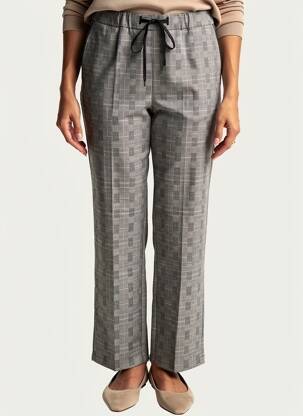 Pantalon drept elasticitate mărime normală gri LA PETITE NÎMOISE femeie