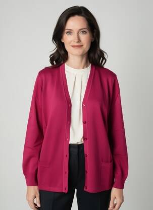 Vestă cu mâneci lungi elasticitate roz ELLEMME femeie