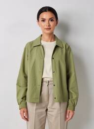 Jachete casual croială dreaptă verde BLEND femeie