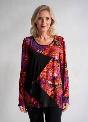 Tricou mâneci lungi mâneci lungi negru HALOGENE femeie
