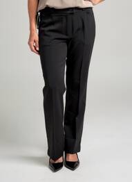 Pantalon slim mărime normală mărime normală negru QUATTRO femeie