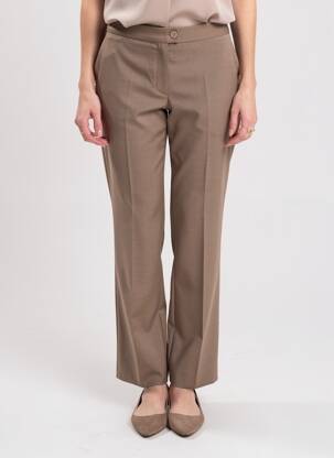 Pantalon slim talie joasă talie joasă maro ARMOR LUX femeie