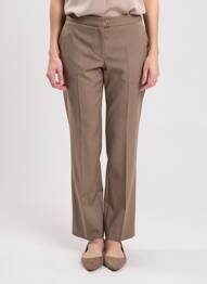 Pantalon slim talie joasă talie joasă maro ARMOR LUX femeie