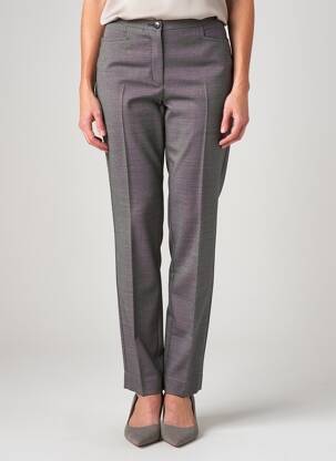 Pantalon slim mărime normală mărime normală gri FINNKARELIA femeie
