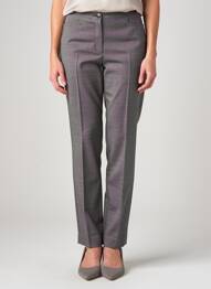Pantalon slim mărime normală mărime normală gri FINNKARELIA femeie