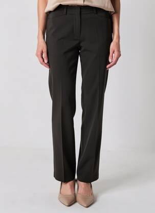 Pantalon slim talie elastică mărime normală maro GERKE MY PANTS femeie