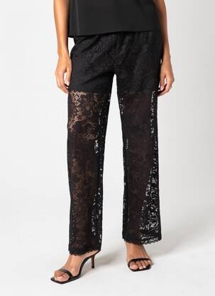 Pantalon drept elasticitate mărime normală negru SOYACONCEPT femeie