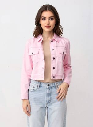 Jachete casual croială dreaptă roz COUTURIST femeie