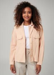 Jachete casual guler tip costum roz COUTURIST femeie
