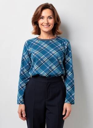 Tricou mâneci lungi mâneci lungi verde OLSEN femeie