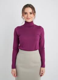Maletă țesătură ripsată mâneci lungi violet KING LOUIE femeie