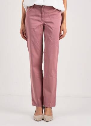 Pantalon drept elasticitate mărime normală roz COUTURIST femeie