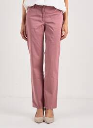 Pantalon drept elasticitate mărime normală roz COUTURIST femeie