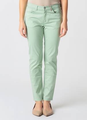 Pantalon slim buzunare verde COUTURIST femeie