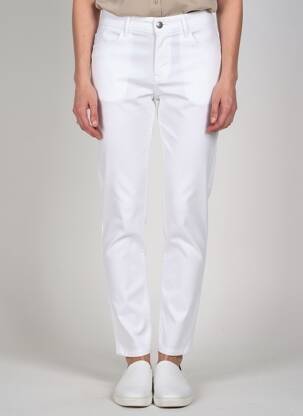 Pantalon slim buzunare alb COUTURIST femeie