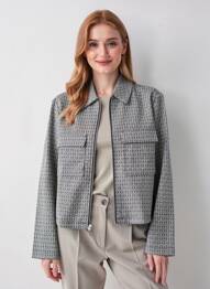 Jachete casual buzunare albastru TOM TAILOR femeie
