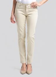 Pantalon slim talie joasă talie joasă bej SALSA femeie