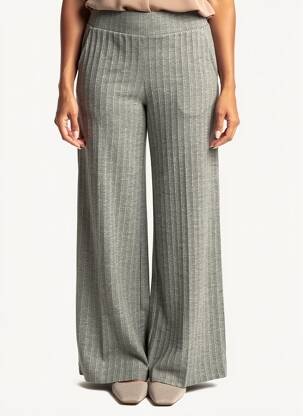 Pantalon larg mărime normală mărime normală verde SOYACONCEPT femeie