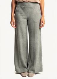 Pantalon larg mărime normală mărime normală verde SOYACONCEPT femeie