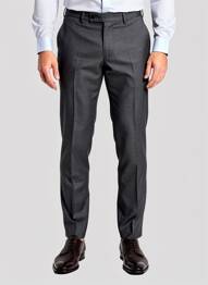 Pantalon slim țesătură melanj mărime normală gri BRÜHL bărbat