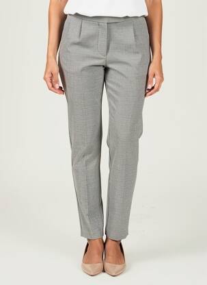 Pantalon slim talie elastică mărime normală negru KOKOMARINA femeie