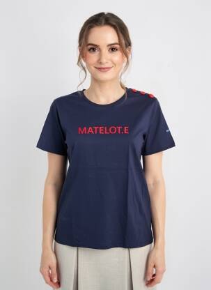 Tricou mâneci lungi mâneci lungi albastru SAINT JAMES femeie