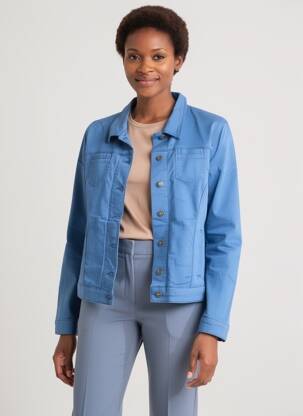 Jachete casual buzunare albastru SAINT JAMES femeie