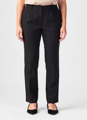 Pantalon slim talie înaltă talie înaltă negru PAUPORTÉ femeie