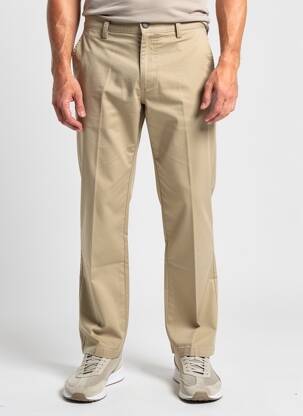 Pantalon chino țesătură poplin mărime normală bej CAMEL ACTIVE bărbat