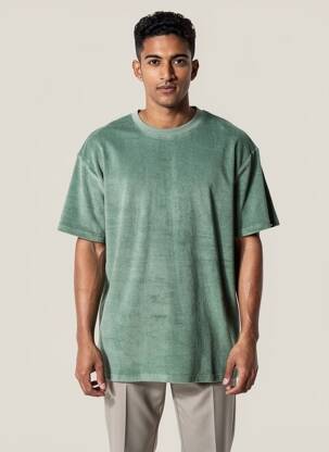 Tricou elasticitate mâneci scurte verde RAGWEAR bărbat