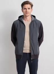 Jachete casual strânsă pe partea de jos gri RAGWEAR bărbat