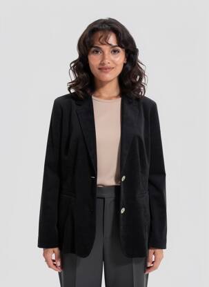 Sacou buzunare negru STREET ONE femeie