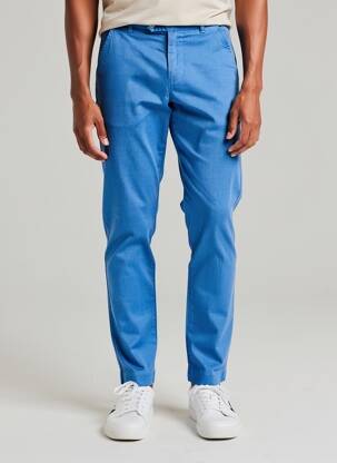 Pantalon chino buzunare mărime normală albastru EUROPANN bărbat
