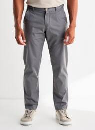 Pantalon chino buzunare mărime normală gri închis EUROPANN bărbat