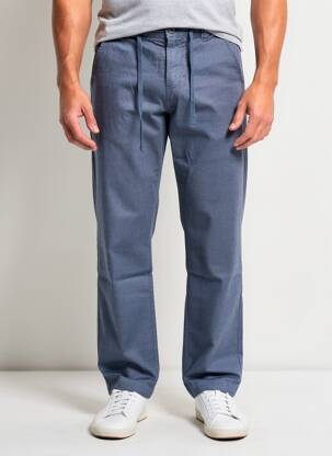 Pantalon chino buzunare mărime normală albastru EUROPANN bărbat