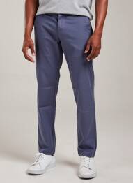 Pantalon chino buzunare mărime normală albastru închis EUROPANN bărbat