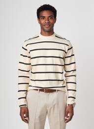 Tricou elasticitate mâneci lungi bej IRON AND RESIN bărbat