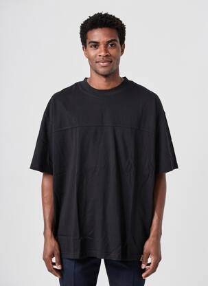 Tricou elasticitate mâneci scurte negru IRON AND RESIN bărbat