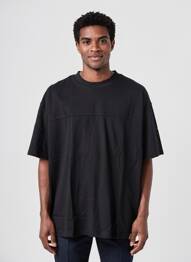 Tricou elasticitate mâneci scurte negru IRON AND RESIN bărbat
