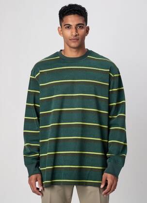 Hanorac elasticitate mâneci lungi verde LEVI'S bărbat