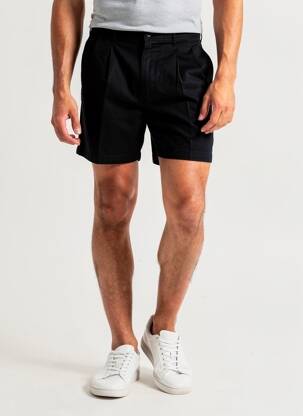 Șort țesătură poplin mărime normală negru DOCKERS bărbat