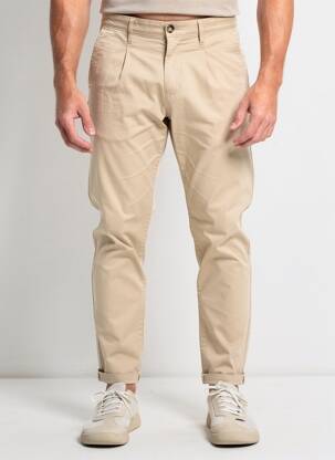 Pantalon chino buzunare mărime normală bej PEPE JEANS bărbat