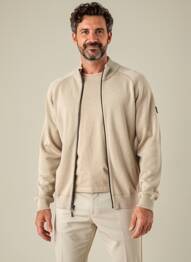 Vestă cu mâneci lungi mâneci lungi bej CAMEL ACTIVE bărbat