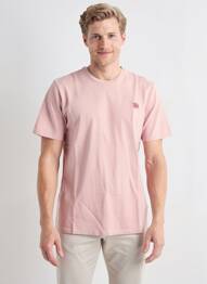 Tricou broderie mâneci scurte roz TRAMAROSSA bărbat