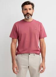 Tricou broderie mâneci scurte roșu TRAMAROSSA bărbat